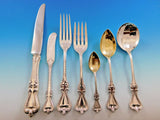 Old Colonial by Towle Sterling Silver Flatware Set for 12 Service 88 pieces