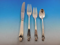 Woodlily by Frank Smith Sterling Silver Flatware Set for 12 Service 77 pieces