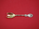 Radiant by Whiting Sterling Silver Ice Cream Fork Gold Washed Original 5 5/8"