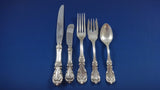 Burgundy by Reed & Barton Sterling Silver Flatware Set 12 Service 60 Pieces