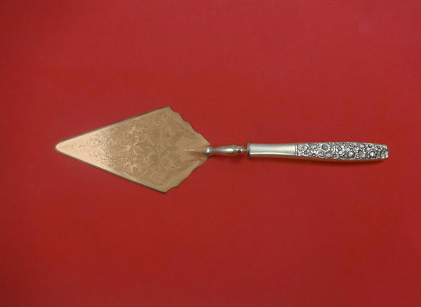 Contessina by Towle Sterling Silver Pastry Server Fancy Vermeil HH Custom