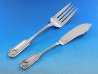 Fiddle Shell by Frank Smith Sterling Silver Flatware Set for 12 Service 82 pcs