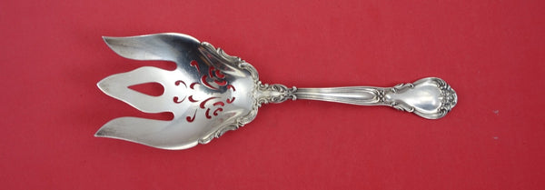 Chantilly by Gorham Sterling Vegetable Serving Fork pierced wide tines 8 5/8"