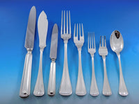 Milano by Buccellati Italy Sterling Silver Flatware Set Service 87 pieces