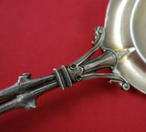 Art Silver c. 1860-1883 by Wood and Hughes Sterling Berry Scoop GW Leaf Twig