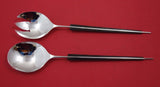 Celsa Mexican Mexico Sterling Silver Salad Serving Set 2pc 10 1/2"