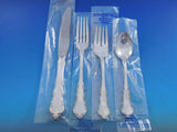 Dresden Rose by Reed & Barton Silverplate Flatware Set Service 60 Pieces