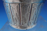 Italian Sterling Silver Fruit Bowl with underplate Barrel of Grapes  (#8372)