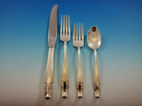 Stradivari by Wallace Sterling Silver Flatware Set for 12 Service 48 pieces