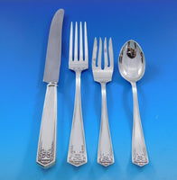 Devonshire by International Sterling Flatware Set for 12 Service 57 pieces