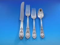 Fontaine by International Sterling Silver Flatware Set Service 61 pc Most L Mono