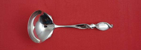 Silver Swirl by Wallace Sterling Silver Gravy Ladle 6 1/8"