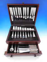 Saint Dunstan by Tiffany and Co. Sterling Silver Flatware Set Service 96 pcs Din