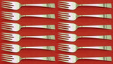 Diadem by Reed and Barton Sterling Silver Salad Fork Set 12 pieces 6 5/8"