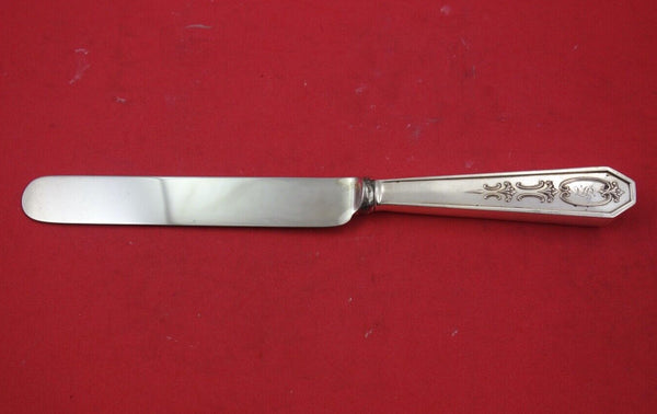 Vergennes by Frank Smith Sterling Dinner Knife Blunt replaced blades 9 5/8"