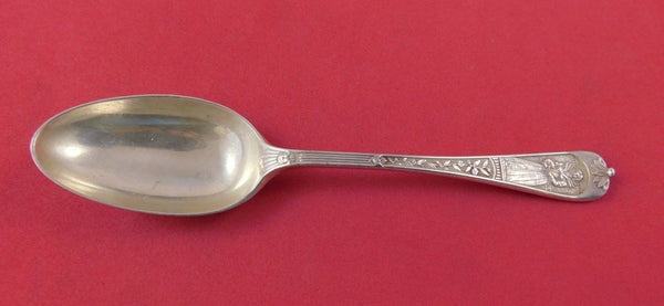 Elkington Sterling Silver Coffee Spoon with Figural Woman Elizabethian 5 1/2"