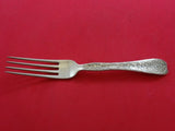 Lap Over Edge Acid Etched by Tiffany Sterling Silver Regular Fork w/ Grape Motif