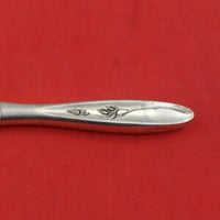 Rose Solitaire by Towle Sterling Silver Butter Spreader HH Paddle 5 7/8"