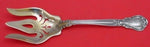 Chantilly by Gorham Sterling Silver Salad Serving Fork Gold Washed Pcd 8 3/4"