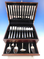 Classic Rose by Reed & Barton Sterling Silver Flatware Set for 12 Service 54 pcs