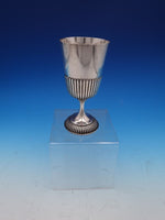 TRF Sheffield English Estate Sterling Silver Goblet Fluted circa 1890 (#7743)