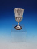 TRF Sheffield English Estate Sterling Silver Goblet Fluted circa 1890 (#7743)