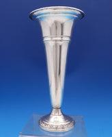 Talisman Rose by Frank Whiting Sterling Silver Vase #1909 9" x 4 1/2" (#8120)