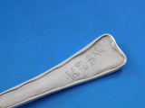 Lap Over Acid Etched by Tiffany Sterling Silver Place Soup Spoon Butterfly 7"