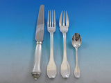 Cannon Handle by Boin-Taburet French 950 Silver Flatware Set Service Paris 54 pc