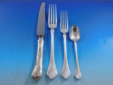 Moderne Gramont by Christofle France Silverplate Flatware Service Set 106 Pieces