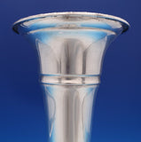 Talisman Rose by Frank Whiting Sterling Silver Vase #1909 9" x 4 1/2" (#8120)