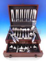 Vespera by Towle Sterling Silver Flatware Set for 12 Service 86 Pieces Modern