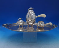 Blossom by Georg Jensen Sterling Silver Coffee Set 5pc #2C/#2E (#6829-2)