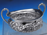 Flora by Shiebler Sterling Silver Sugar and Creamer Set 2pc #1271 (#8839)