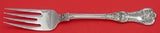 English King by Tiffany and Co Sterling Silver Cold Meat Fork Straight Tine