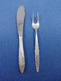 Lace Point by Lunt Sterling Silver Flatware Set for 12 Service 51 Pieces