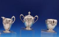Francis I by Reed and Barton Sterling Silver Tea Set 7pc Rare w/ Kettle (#8502)