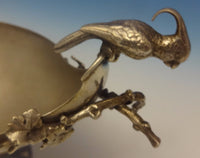 Gorham Sterling Silver Compote with 3-D Cockatoo Birds & Applied Leaves (#0404)