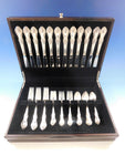 Wild Rose by International Sterling Silver Flatware Set for 12 Service 48 pcs