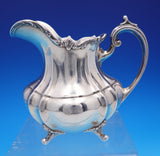 Hampton Court by Reed and Barton Sterling Silver Tea Set 5pc w/ SP Tray (#9019)