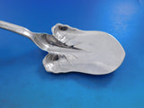 Lap Over Acid Etched Tiffany Sterling Silver Spade Server Bleeding Heart 10 3/8"