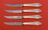 Mary Chilton Engraved #1 by Towle Sterling Silver Steak Knife Set 4pc Custom