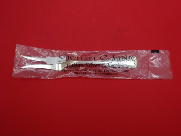 Danese by Fina-Italy Sterling Silver Meat Fork 2-Tine 8 1/8" New