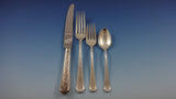 Old Brocade by Towle Sterling Silver Dinner Size Flatware Set Service 52 Pieces