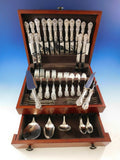 Francis I by Reed & Barton Sterling Silver Flatware Set 8 Old Mark 70 pcs Dinner