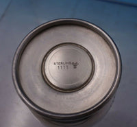 Early American Plain by Lunt Sterling Silver Salt Dip GW Interior #1111 (#5289)