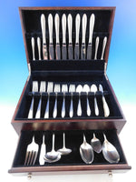 Lasting Spring by Oneida Sterling Silver Flatware Set 8 Service 46 pcs Dinner