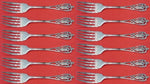 Monticello by Lunt Sterling Silver Salad Fork Set 12 pieces 6"
