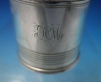 William Evans English Victorian Sterling Silver Child's Cup #22 4.8 ozt. (#5140)