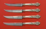 Springtime by International Sterling Silver Steak Knife Set 4pc HH WS Custom